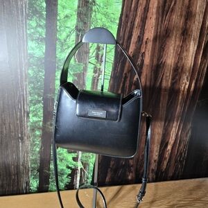Kate Spade Black Leather Shoulder Bag